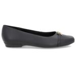 Sapatilha Usaflex Bico Quadrado Feminina Couro UC05003 - Imagem 2
