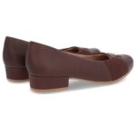 Scarpin Usaflex Feminino Salto Baixo Bloco Joanete UF04004 - Imagem 2