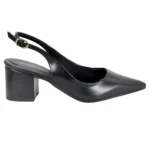 Scarpin Mariotta Slingback Salto Bloco Feminino 20663-01 - Imagem 6