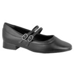 Scarpin Ramarim Mary Jane Baixo Boneca Dupla Fivela 2415203