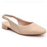 Scarpin Ramarim Slingback Feminino Salto Bloco Baixo 2415231