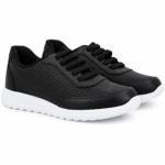 Tênis Usaflex Calca Fácil Couro Conforto Ortopédico UC0702 - Imagem 5