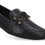 D3 Loafer Feminino Usaflex Couro Big Croco Conforto AO09001 - Imagem 3