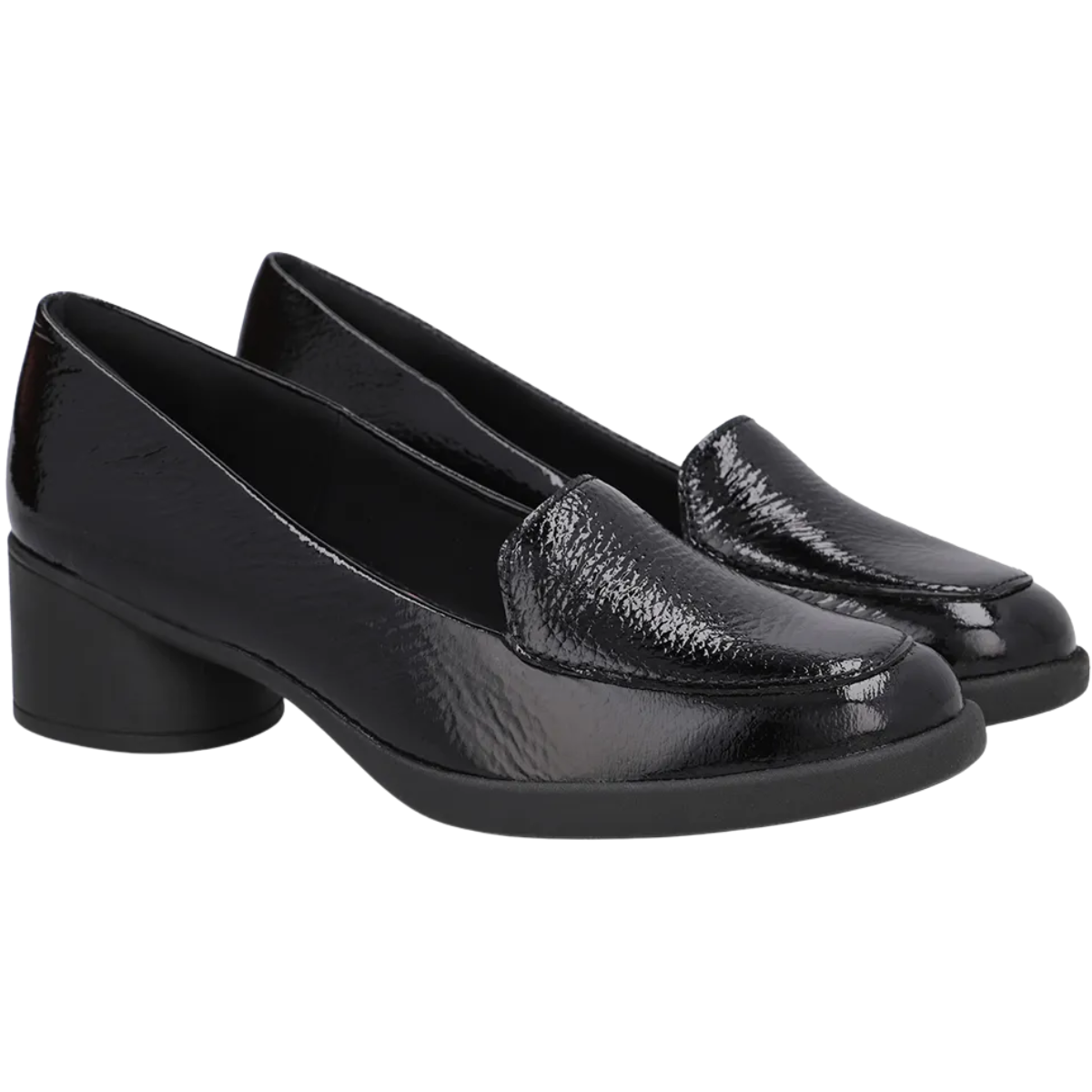 15566889034-1.png Loafer Feminino Usaflex Couro Big Croco Extra-Form AO06004 - Imagem 1