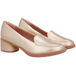 Loafer Feminino Usaflex Couro Big Croco Extra-Form AO06004 - Imagem 5