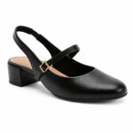 Scarpin Beira Rio SlingBack Salto Bloco Baixo 4301.116 - Imagem 2
