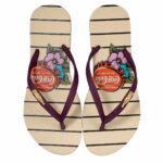 Chinelo Coca-Cola Feminino Original com Pingente Listras CC5025