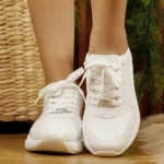 Tênis Vizzano Feminino Casual Chuncky Sola Alta 1485.102 - Imagem 6