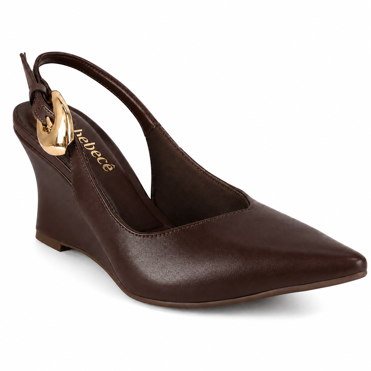 15589590067-t7033-041-18.png Scarpin Bebecê Sapato Anabela SlingBack Fivela T7033-041 - Imagem 1