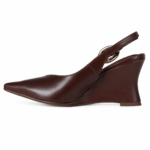 Scarpin Bebecê Sapato Anabela SlingBack Fivela T7033-041 - Imagem 4