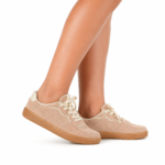 Tênis Kolosh Feminino Casual em Couro Sola Reta Fofo C3910 - Imagem 5