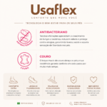Sandália Usaflex Plataforma Anabela Salto Alto Couro Básica AO17001 - Imagem 6