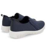 Tênis Usaflex Calce Fácil Zíper Feminino Casual AE22039 - Imagem 3