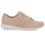 Tênis Usaflex Casual Feminino Calce Fácil Couro AF06023 - Imagem 2