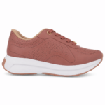 Tênis Usaflex Feminino Couro Sola Alta Anti Impacto AK1004 - Imagem 2
