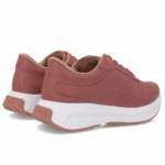 Tênis Usaflex Feminino Couro Sola Alta Anti Impacto AK1004 - Imagem 3