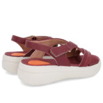 Sandália Usaflex Flatform Couro Plataforma Baixa AM12004 - Imagem 4