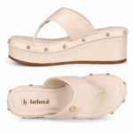 Tamanco Bebecê Sandália Plataforma de Dedo Boho T4068-453 - Imagem 3