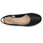 Scarpin Beira Rio Clássico Salto Baixo SlingBack 4301.110 - Imagem 6