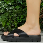 Tamanco Moleca Cruzado Flatform Sandália Feminina 5565.100 - Imagem 2