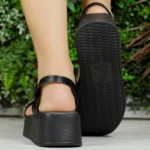 Plataforma Beira Rio Sandália Flatform Feminina 8530.110 - Imagem 8
