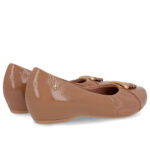 Sapatilha Usaflex Feminina Boneca Brilho Couro Verniz N2277 - Imagem 4