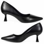 Scarpin Bebecê B+ Conforto Salto Taça Médio Sapato T3874-451 - Imagem 3