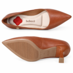 Scarpin Bebecê B+ Conforto Salto Médio Taça Sapato T7090-421 - Imagem 4