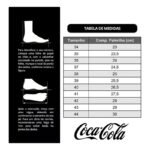 Tênis Coca-cola Shoes Masculino Sola Reta Sapatênis CC2795L - Imagem 5