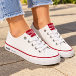Tênis Coca-cola Feminino Canva Sola Reta Original CC2715 - Imagem 4