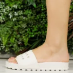 Slide Moleca Tamanco Canoa Strass Brilho Leve Fofa 5436.447 - Imagem 10