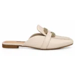 Mule Dakota Feminino Sapato Brilho Fivela Loafer D0231 - Imagem 5