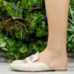 Mule Dakota Feminino Sapato Brilho Fivela Loafer D0231 - Imagem 2