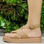 Sandália Dakota Feminina Dedo Rústica Boho Flatform DB171 - Imagem 2