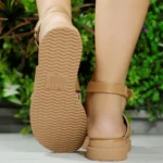 Sandália Dakota Feminina Dedo Rústica Boho Flatform DB171 - Imagem 4