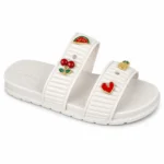 Chinelo Molekinha Slide Menina Infantil Pingentes 2341.136 - Imagem 2