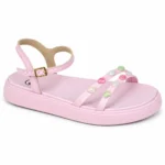 Papete Molekinha Sandália Infantil Menina Tiras 2358.124 - Imagem 2