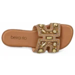 Rasteira Beira Rio Pedrarias Pedras Brilho Chinelo 8560.422 - Imagem 11