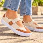 Tênis Moleca Feminino Slip-on Mary Jane Retrô Fofo 5667.862 - Imagem 5