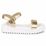 Papete Flatform Molekinha Sandália Menina Infantil 2375.100