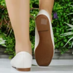 Mocassim Moleca Loafer Sapatilha Bico Quadrado Pedra 5829.110 - Imagem 12