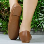 Mocassim Moleca Loafer Sapatilha Bico Quadrado Pedra 5829.110 - Imagem 4